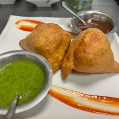 Veg Samosa.